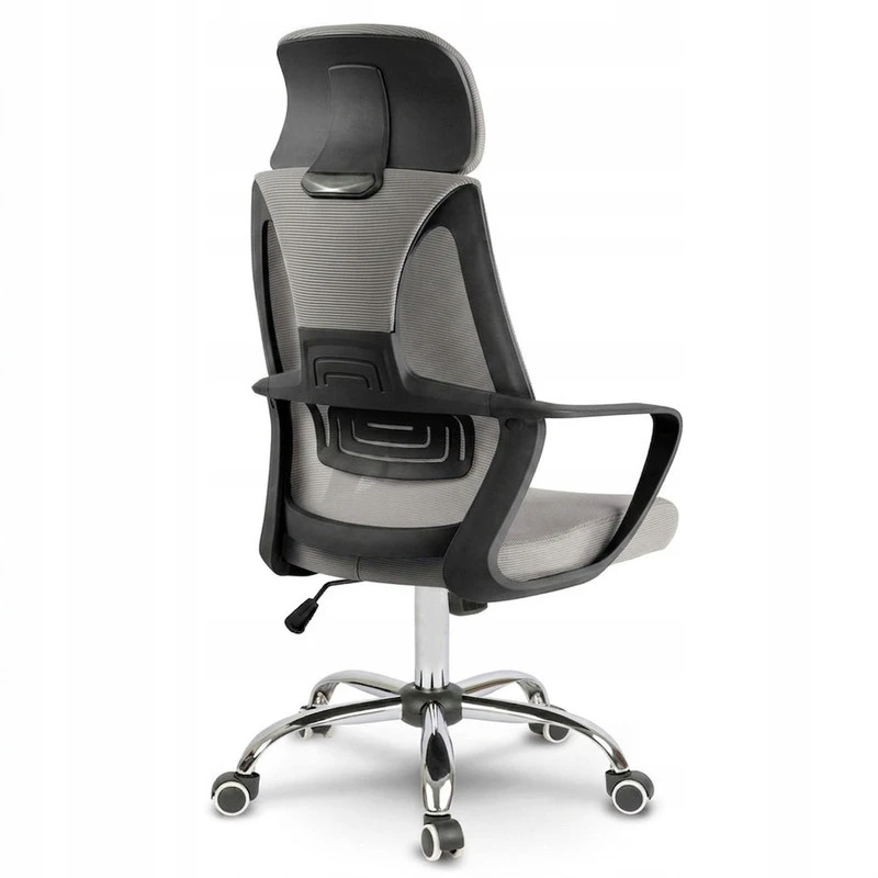 Pilka ergonominė biuro kėdė COLT