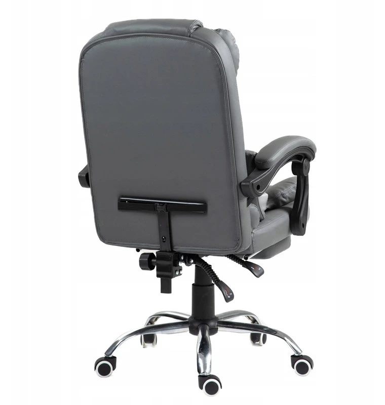 Pilka ergonominė biuro kėdė GIOSEDIO su pakoju