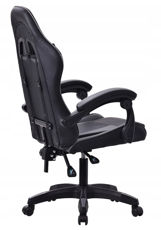 Pilka ergonominė žaidimų kėdė DRAGO