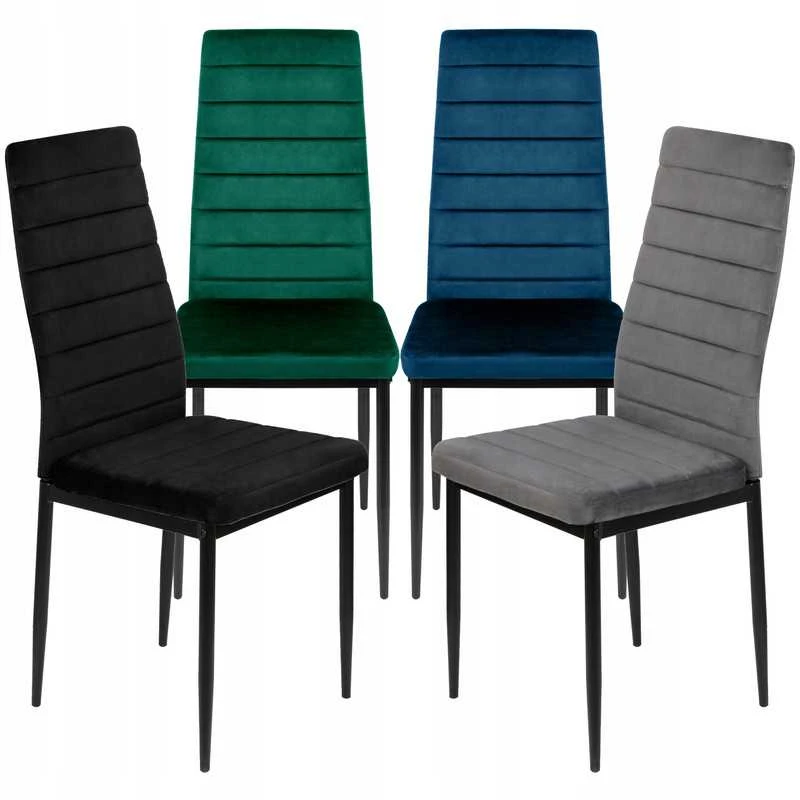 Pilka veliūrinė kėdė VITO svetainei ir valgomajam