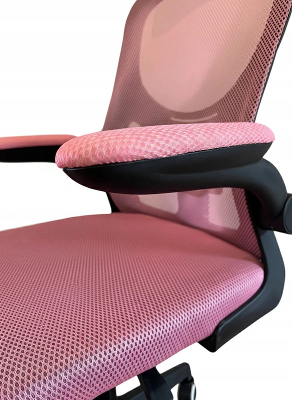Pink Ergonominė biuro kėdė FIBI Rožinė-Juodas su mikro tinkleliu