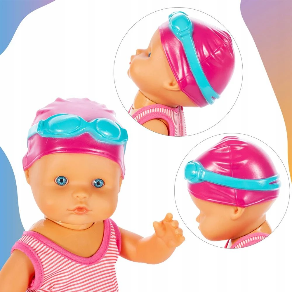 Plaukiojanti lėlė MalPlay, 33 cm