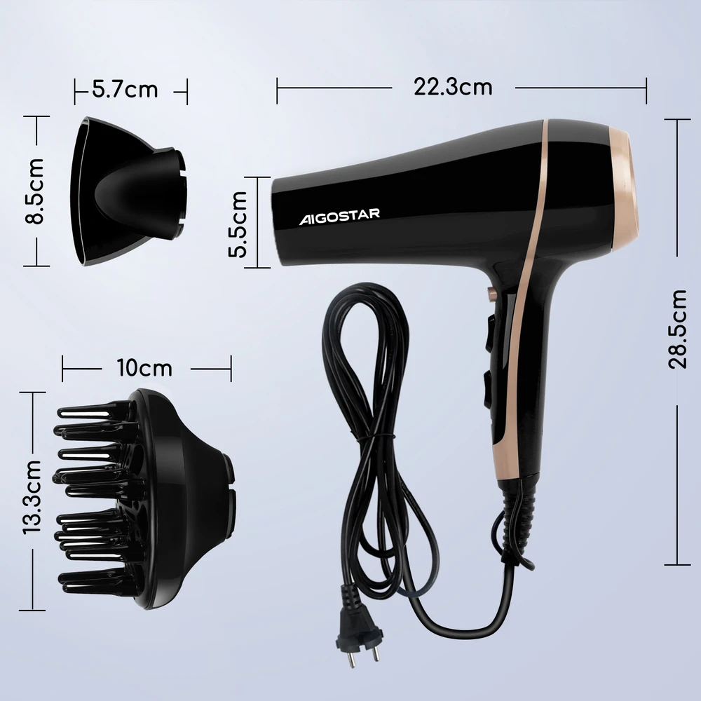 Plaukų džiovintuvas Aigostar, 2400 W