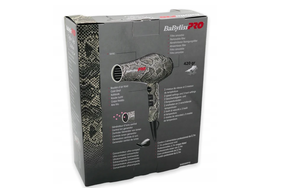 Plaukų džiovintuvas Babyliss PRO Ionic