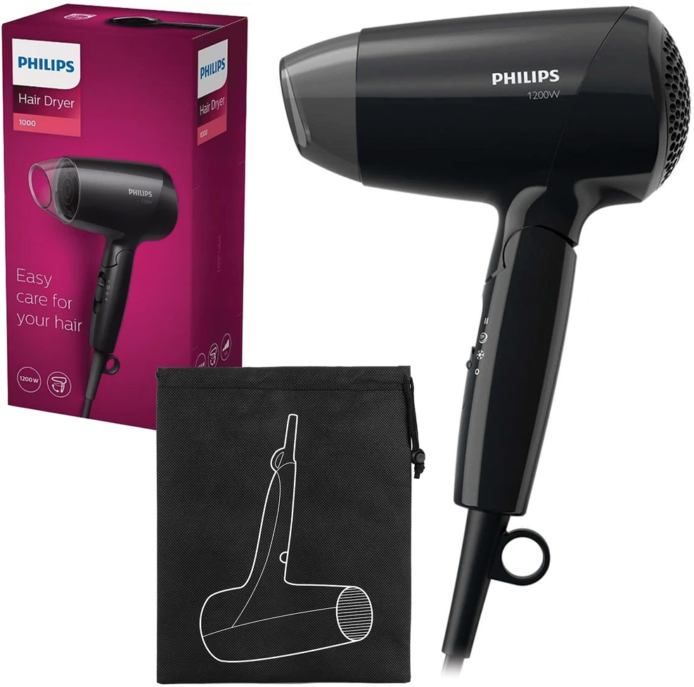 Plaukų džiovintuvas Philips Essential, 1200 W