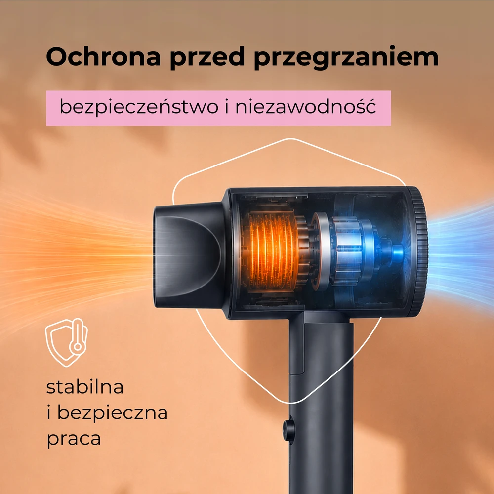 Plaukų džiovintuvas RAY BATTLER, 1600 W