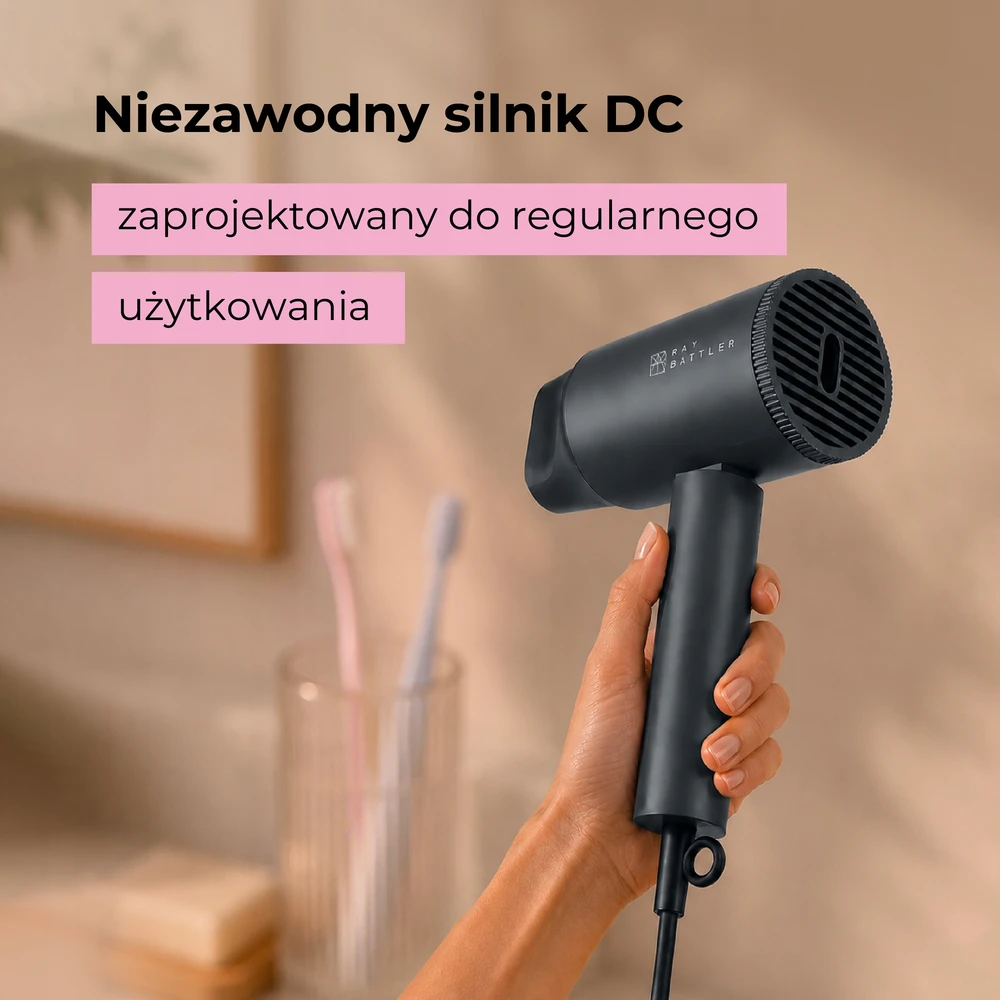 Plaukų džiovintuvas RAY BATTLER, 1600 W