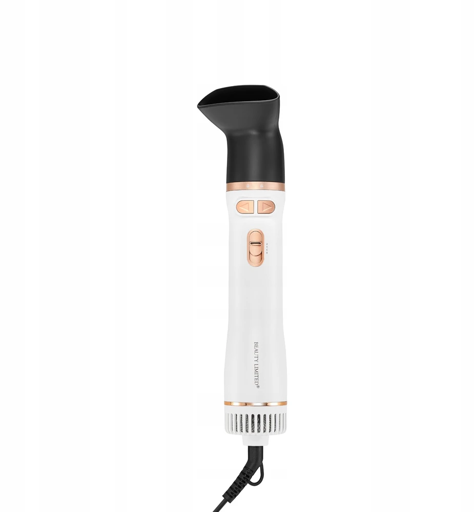 Plaukų džiovintuvas-šepetys Beauty Limited RotatePro Baltas, 1200 W