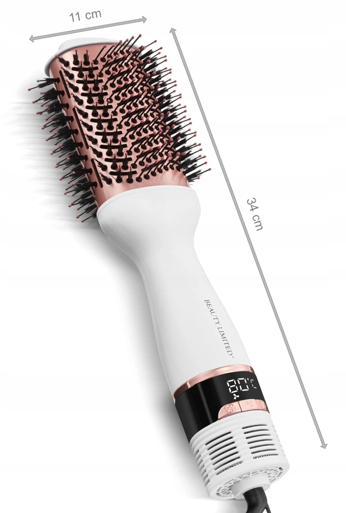 Plaukų džiovintuvas-šepetys Beauty Limited