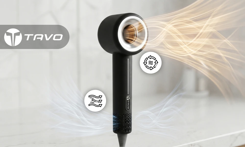 Plaukų džiovintuvas TAVO, 2500 W