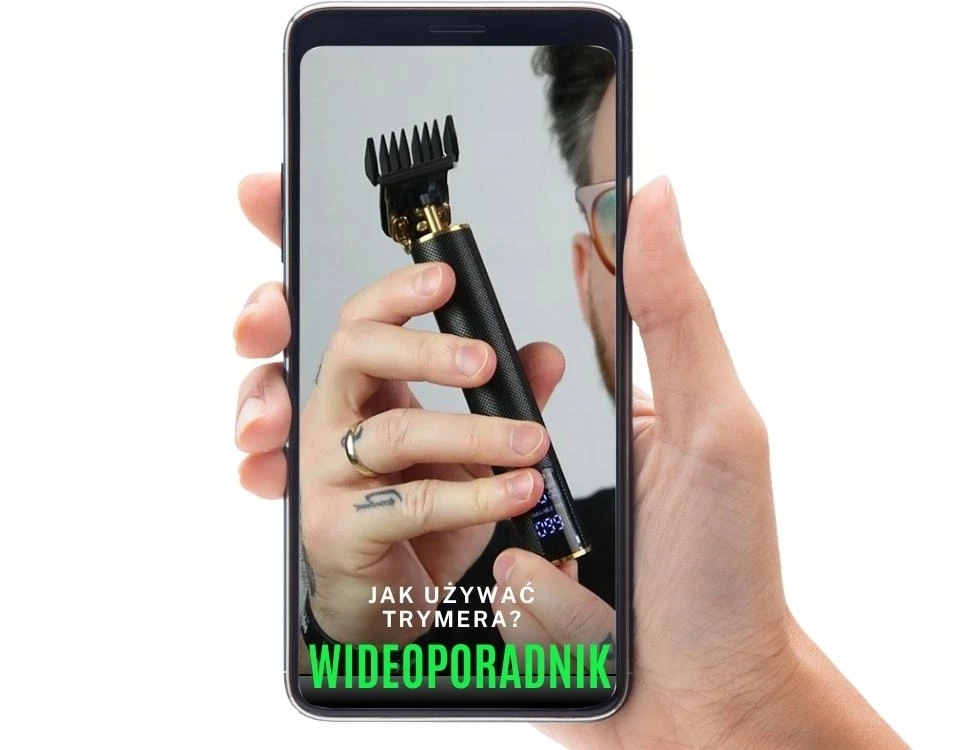 Plaukų ir barzdos trimeris ALPHA
