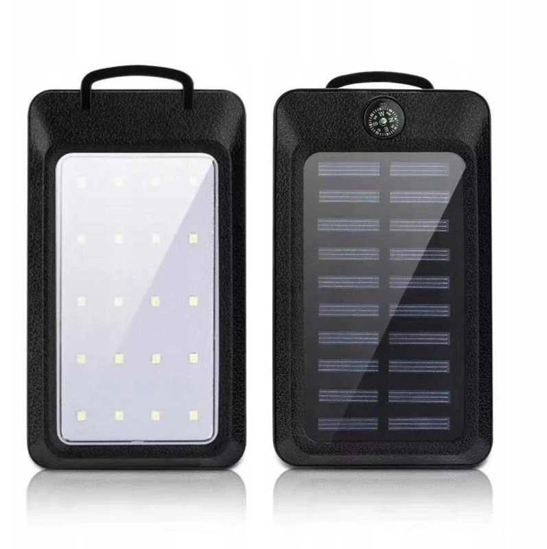 Powerbank 20000 mAh – su LED žibintuvėliu, 2×USB ir viršsrovių apsauga