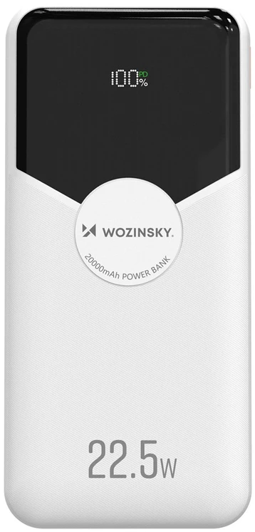 Powerbank Wozinsky, 20 000 mAh