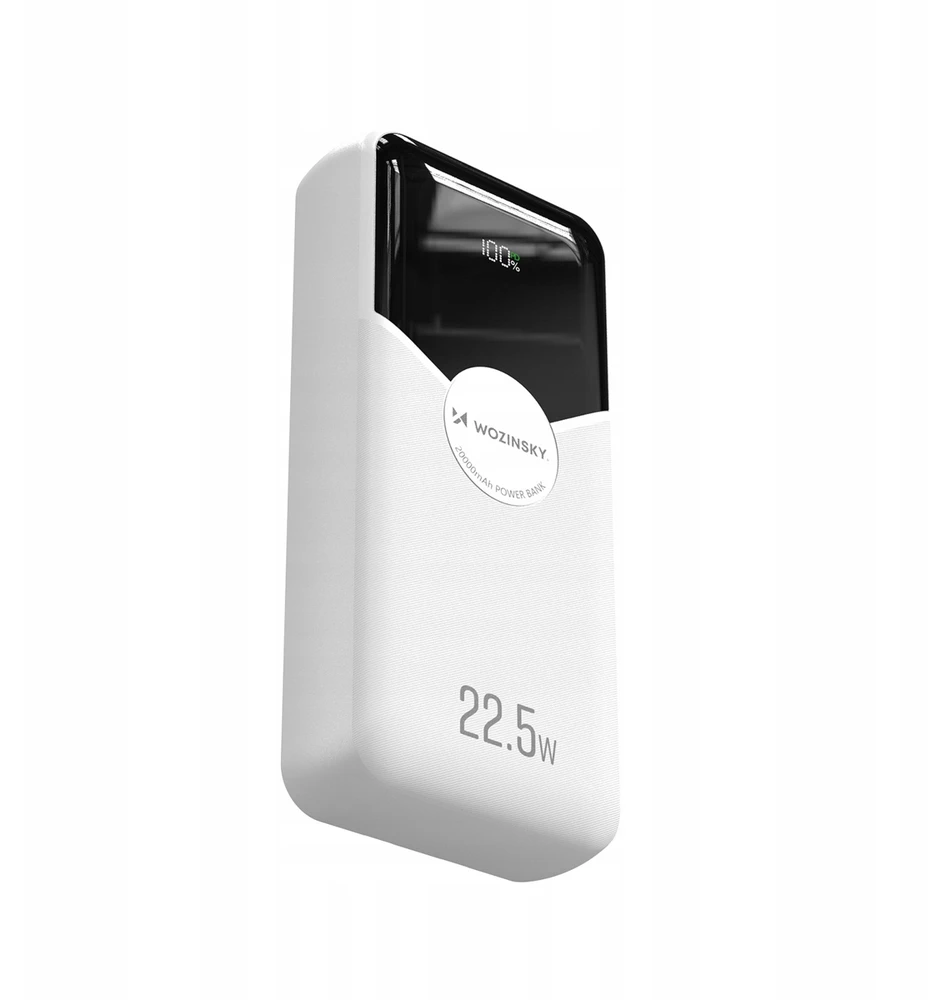 Powerbank Wozinsky, 20 000 mAh