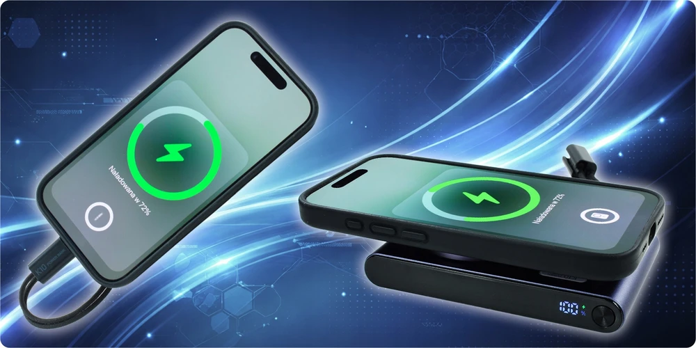 Powerbankas Webski, 10 000 mAh