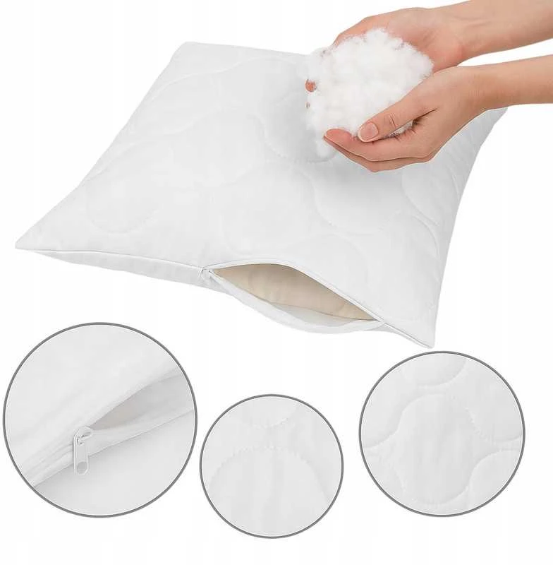 Premium pagalvė Jasiek 40×40 cm – stora, minkšta, su užtrauktuku