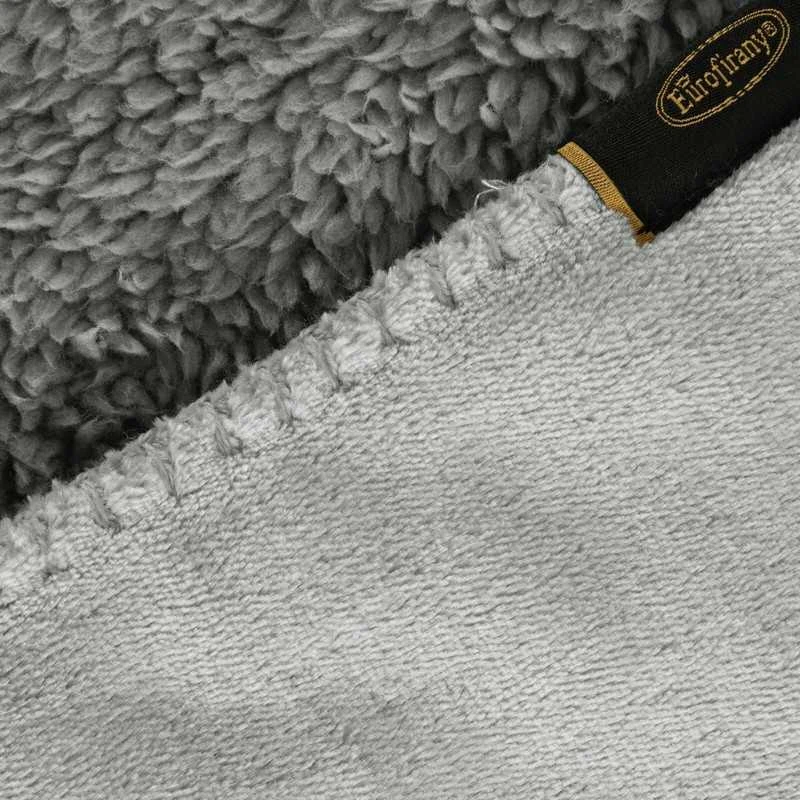 PREMIUM pledas–lovatiesė 70x160 cm, sidabrinės spalvos