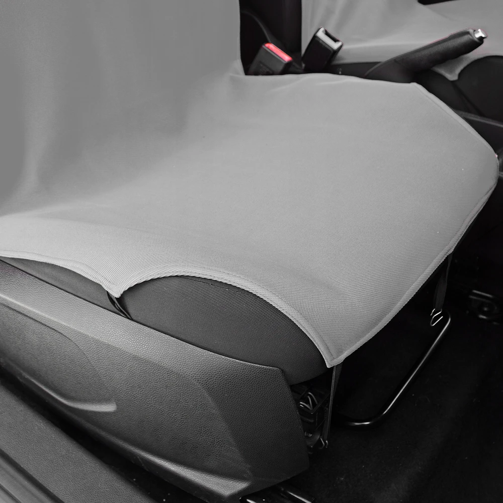 Priekinių automobilio sėdynių užvalkalai Agmi, 2 vnt., pilki