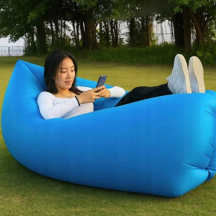 Pripučiamas „Lazy Bag“ gultas – oro sofa paplūdimiui ir poilsiui lauke XXL