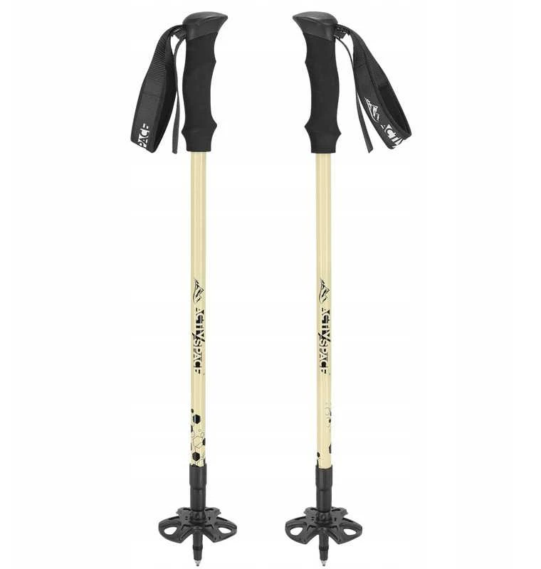 PRO klasės teleskopinės trekking ir Nordic Walking lazdos su Anti-Shock