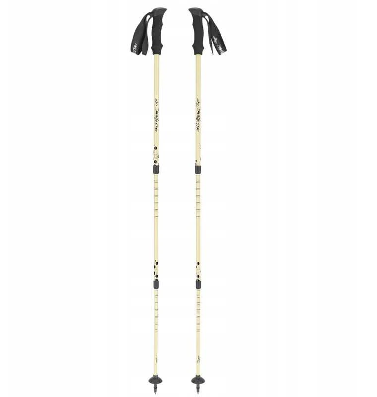 PRO klasės teleskopinės trekking ir Nordic Walking lazdos su Anti-Shock