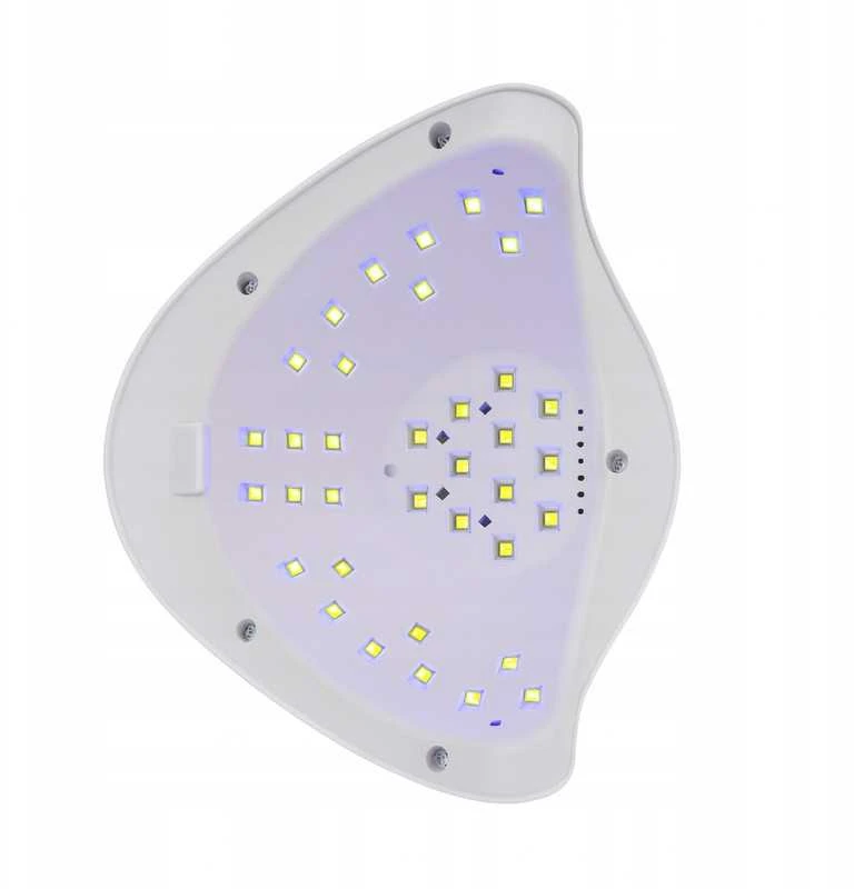 Profesionalios Riwall UV/LED lempos manikiūrui – 45 LED, su laikmačiu ir švelniu režimu