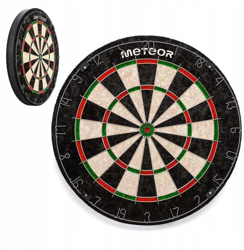 Profesionalus sizalinis dartų skydas METEOR 18″ (46 cm), vienpusis