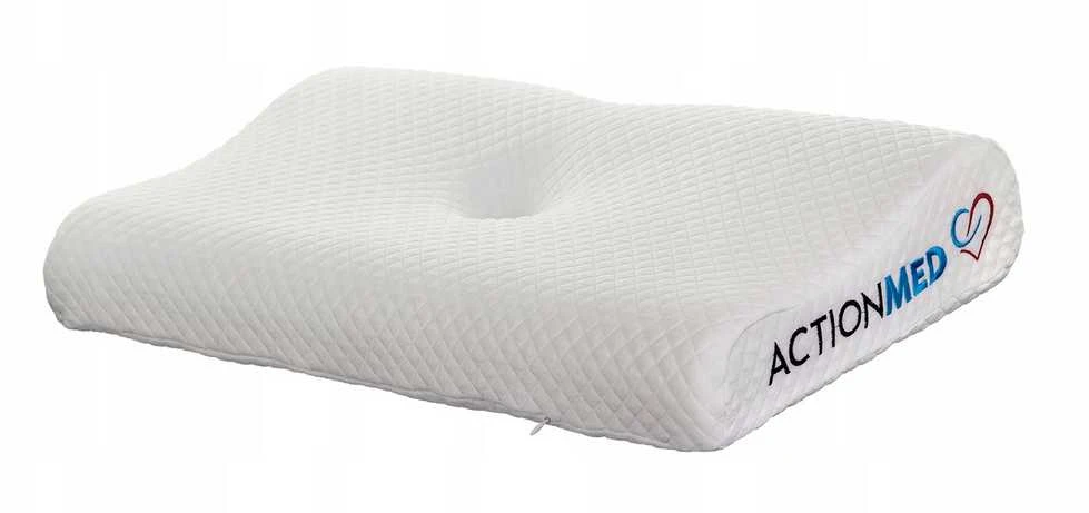 Profilinė ortopedinė pagalvė miegui iš Memory Foam, skirta miegui ant šono ir nugaros