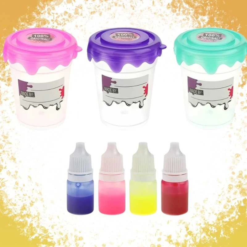 Rankų darbo slime gamybos rinkinys vaikams, kūrybinė laboratorija