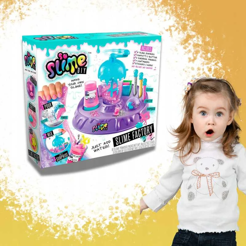 Rankų darbo slime gamybos rinkinys vaikams, kūrybinė laboratorija