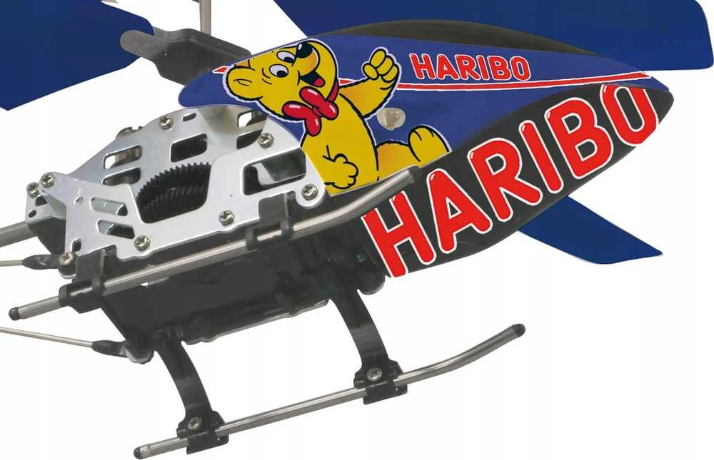 RC sraigtasparnis Haribo su infraraudonųjų spindulių valdymu
