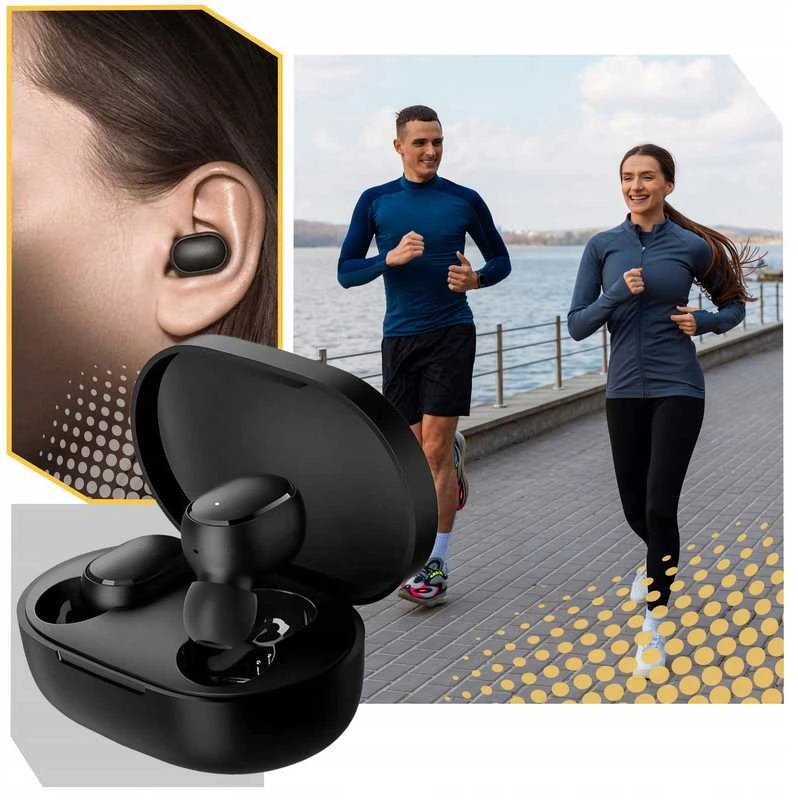 Redmi AirDots Basic 2 belaidės In-Ear ausinės su „Powerbank“