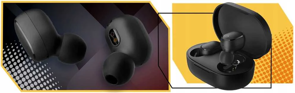 Redmi AirDots Basic 2 belaidės In-Ear ausinės su „Powerbank“