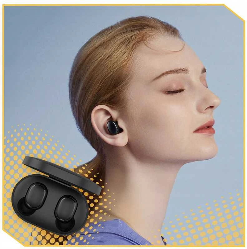 Redmi AirDots Basic 2 belaidės In-Ear ausinės su „Powerbank“