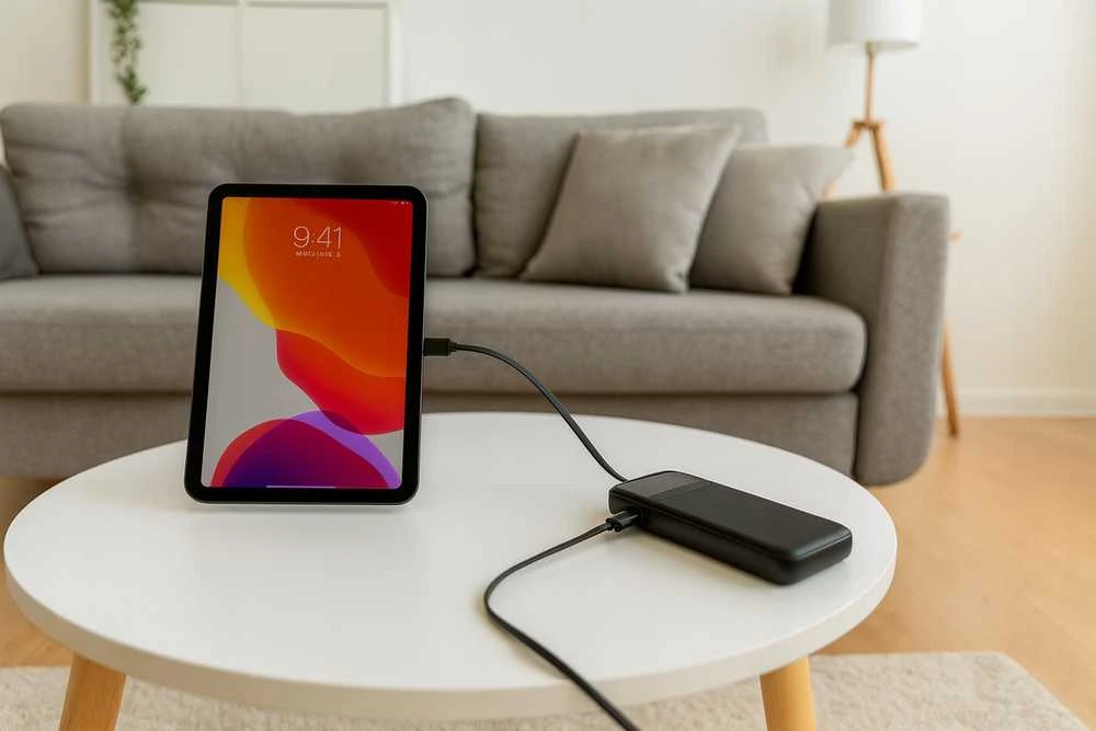 Riwall POWERbonk 20000 mAh išorinė baterija – greitas įkrovimas, USB-C, tinka visiems įrenginiams
