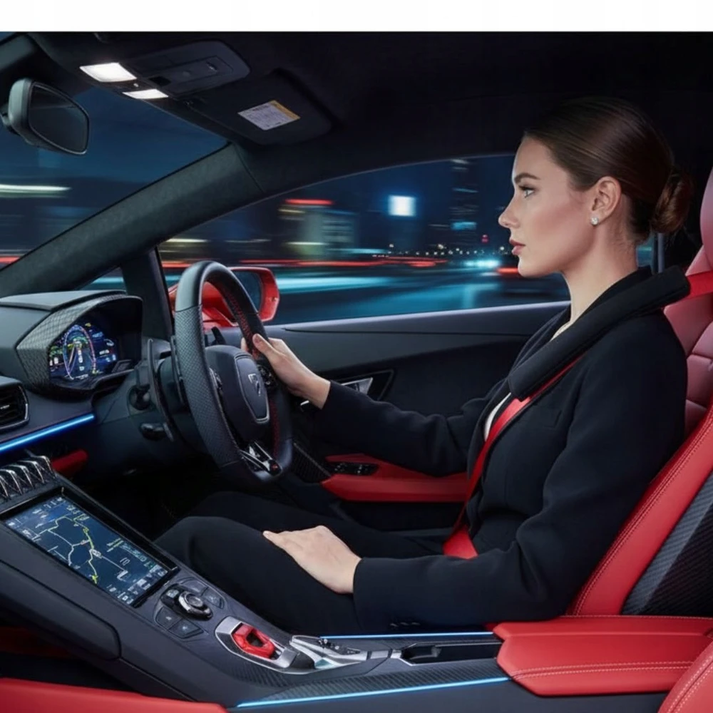 Saugos diržo pagalvėlės automobiliui, 2 vnt.