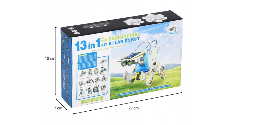 Saulės robotas Springos, konstrukcinis rinkinys