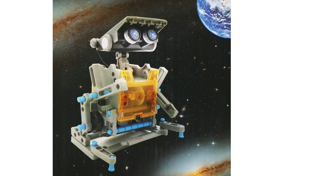 Saulės robotas Springos, konstrukcinis rinkinys