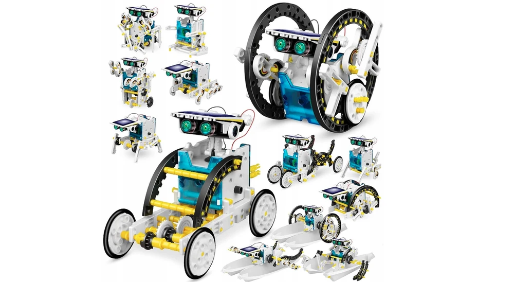 Saulės robotas Springos, konstrukcinis rinkinys