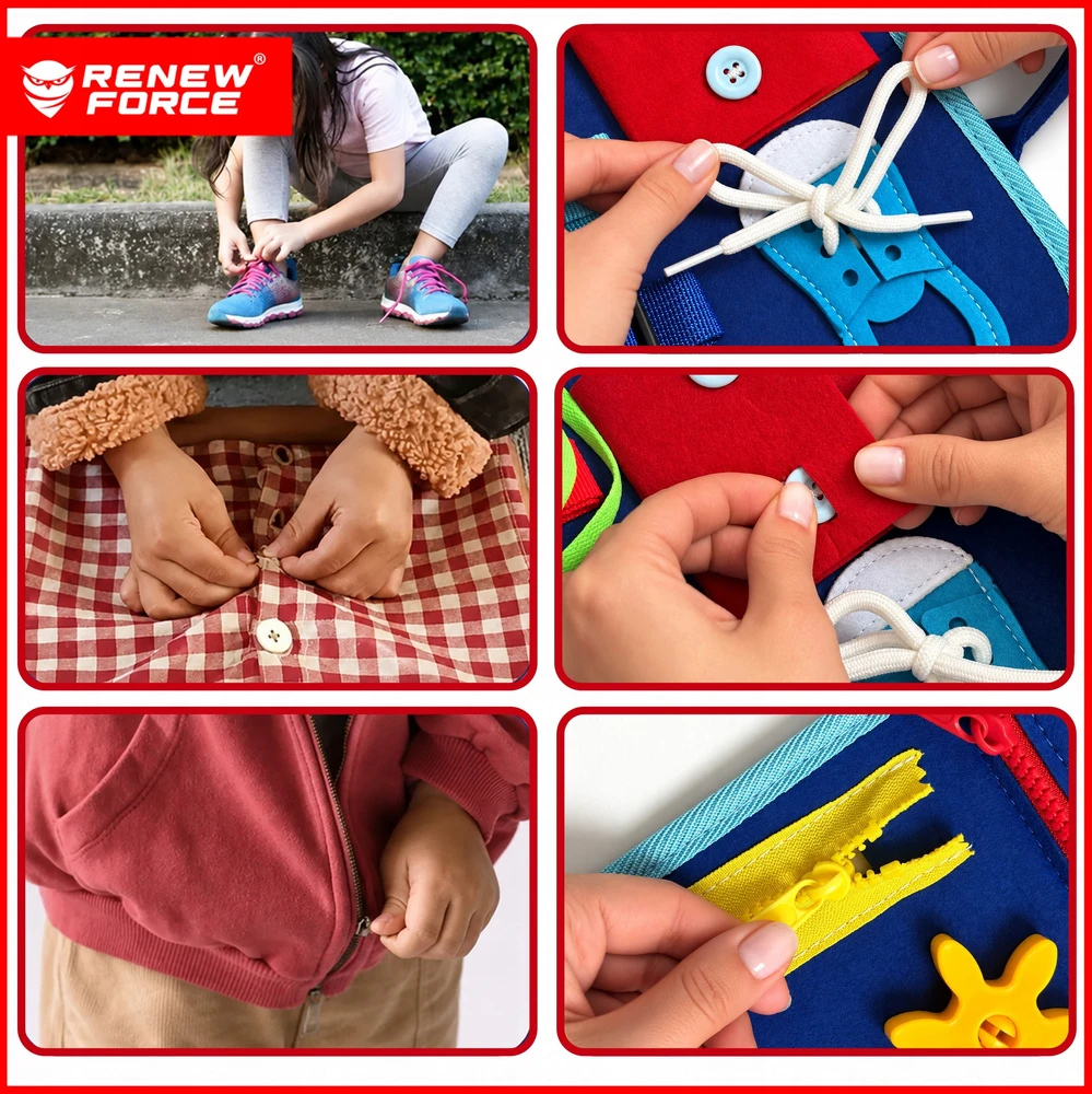Sensorinė lavinamoji knyga Renew Force, 8 psl.