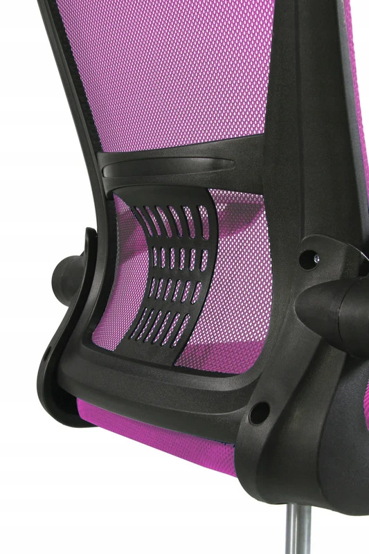 Sesto Senso ergonominė biuro kėdė V8 su atlenkiamais porankiais, rožinė