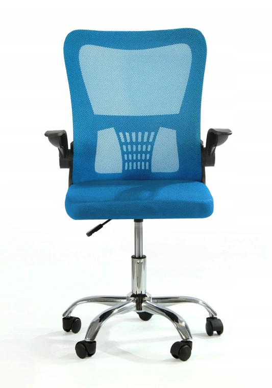 Sesto Senso ergonominė biuro kėdė V8 su atlenkiamais porankiais, mėlyna