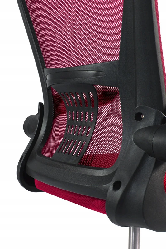 Sesto Senso ergonominė biuro kėdė V8 su atlenkiamais porankiais, raudona