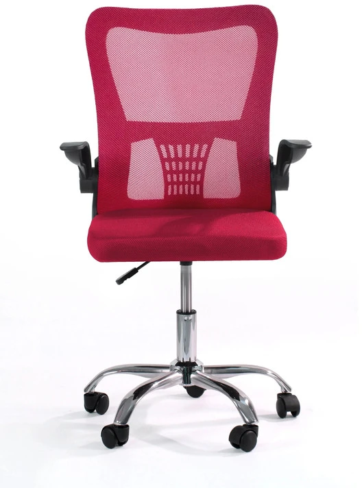 Sesto Senso ergonominė biuro kėdė V8 su atlenkiamais porankiais, raudona