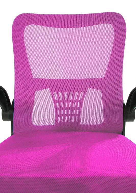 Sesto Senso ergonominė biuro kėdė V8 su atlenkiamais porankiais, rožinė