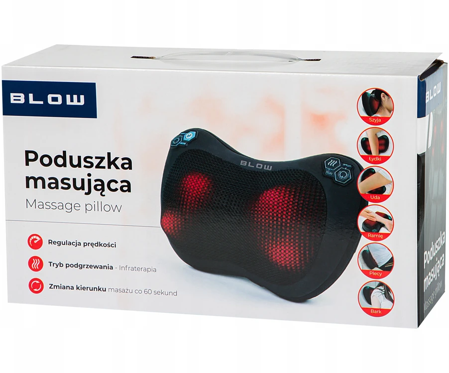 Šiatsu masažuoklis Blow su šildymo funkcija