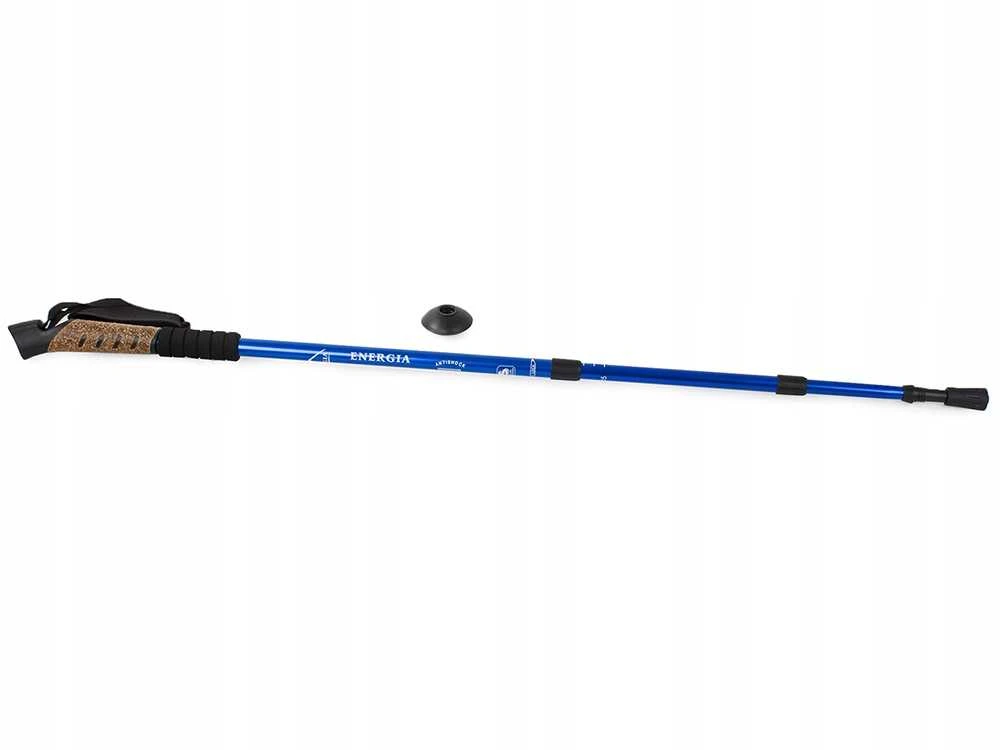 Šiaurietiško ėjimo lazdos – sulankstomos, reguliuojamo ilgio, teleskopinės (Nordic Walking / Trekking)
