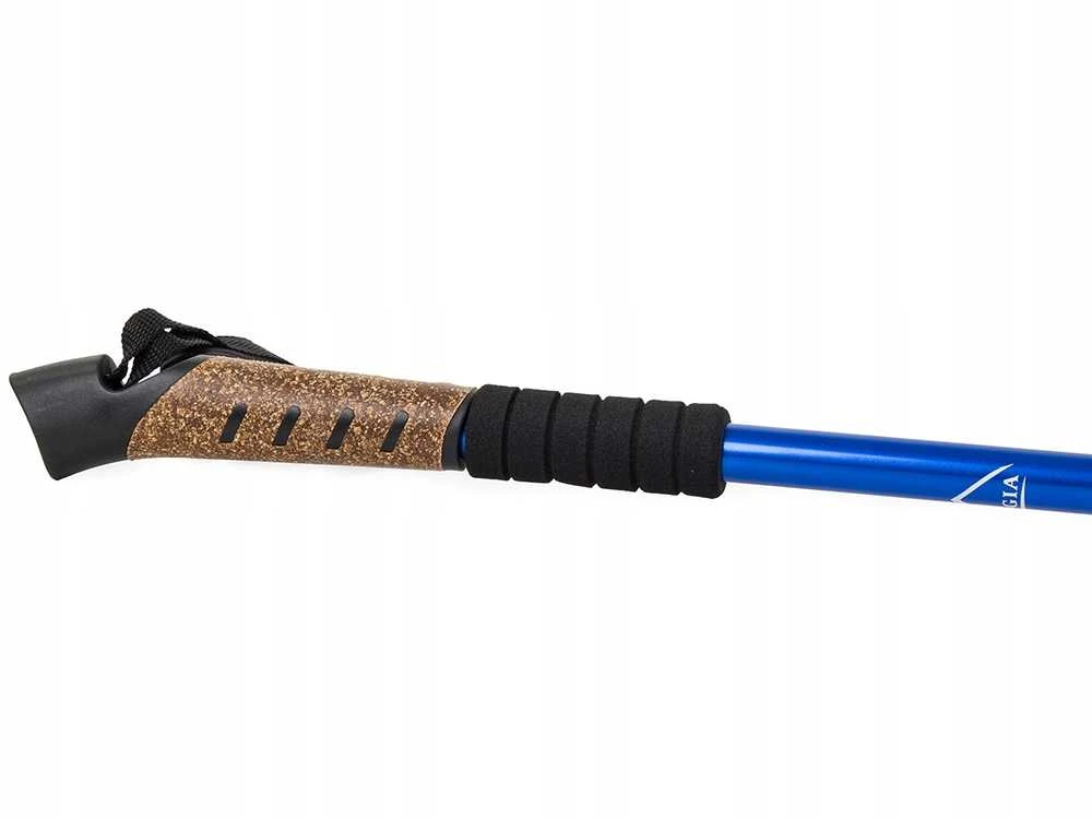 Šiaurietiško ėjimo lazdos – sulankstomos, reguliuojamo ilgio, teleskopinės (Nordic Walking / Trekking)