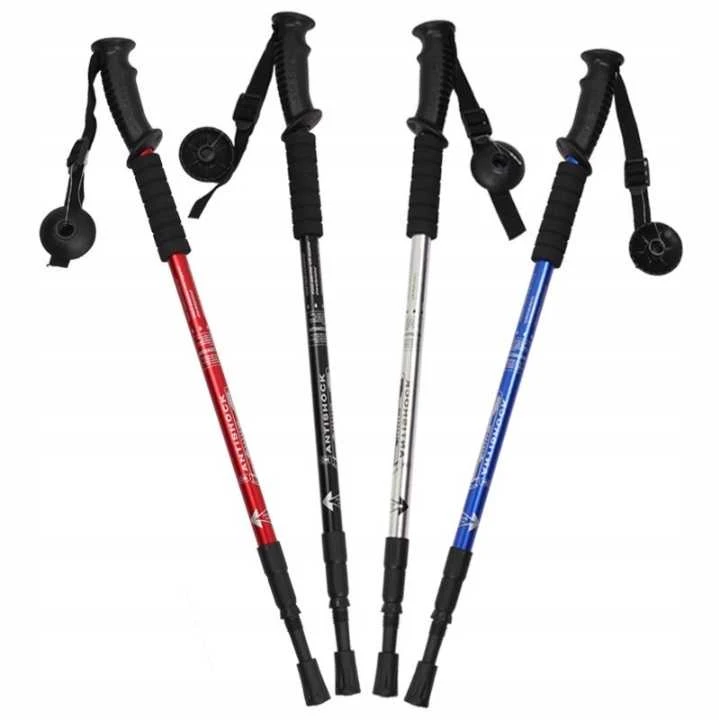 Šiaurietiško ėjimo (Nordic Walking) teleskopinės sulankstomos lazdos PRO