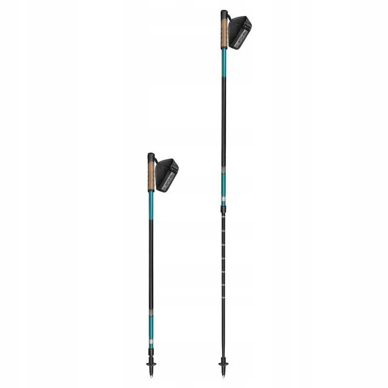 Šiaurietiško ėjimo (Nordic Walking) teleskopinės lazdos SPOKEY, 105–135 cm